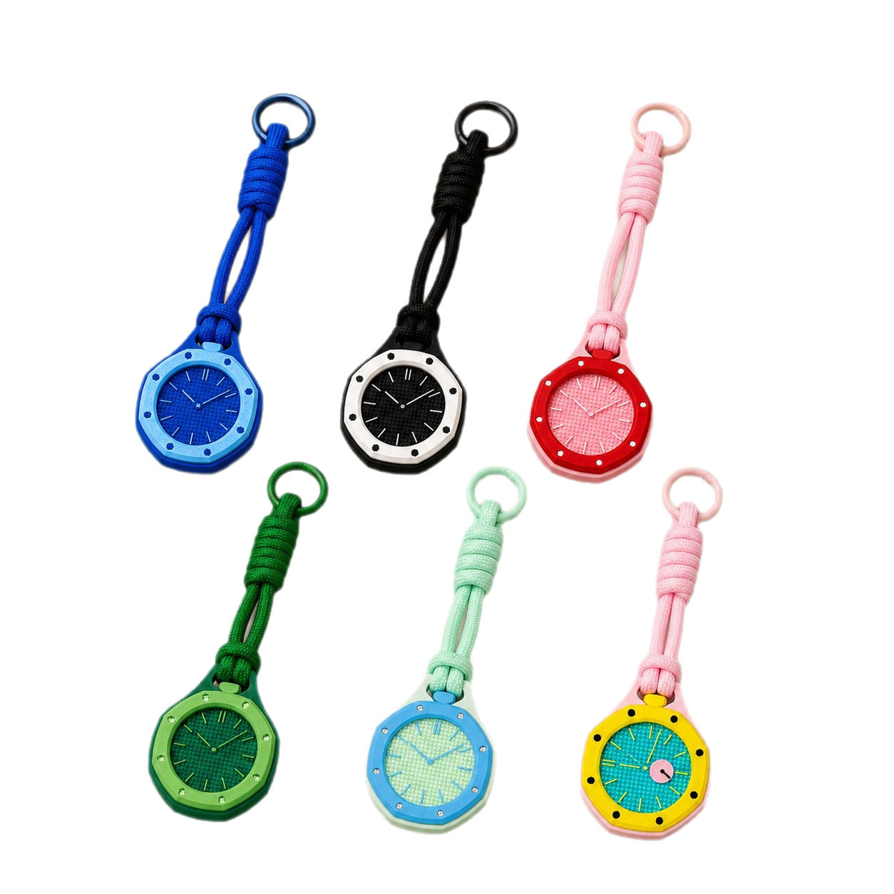 Mint Green Replacement Lanyard Strap For Royal Oak Pocket Watch Pendant, Only Hanging Rope, Watch Not Included
